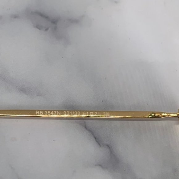 SOLD-Ray-Ban Oval RB3547N Mirror Lens Unisex - Picture 9 of 15